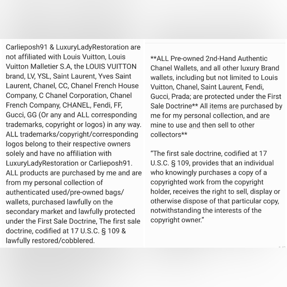 Authentic Pre-owned Yves Saint Laurent Gaby Small Flap Envelope Wallet - Picture 14 of 14